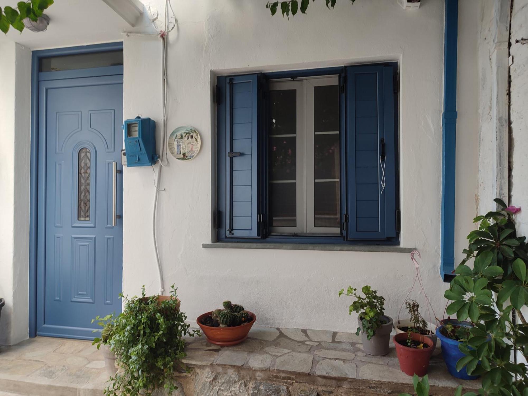 הוילה סקופלוס טאון Kastro House מראה חיצוני תמונה